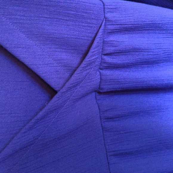 ❤️ Purple Blouse Sz 32 - Picture 5 of 8